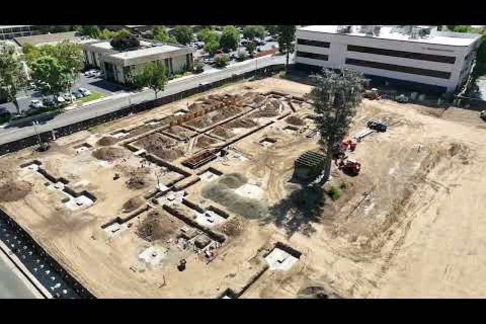 Replacement Headquarters Project Aerial View Video