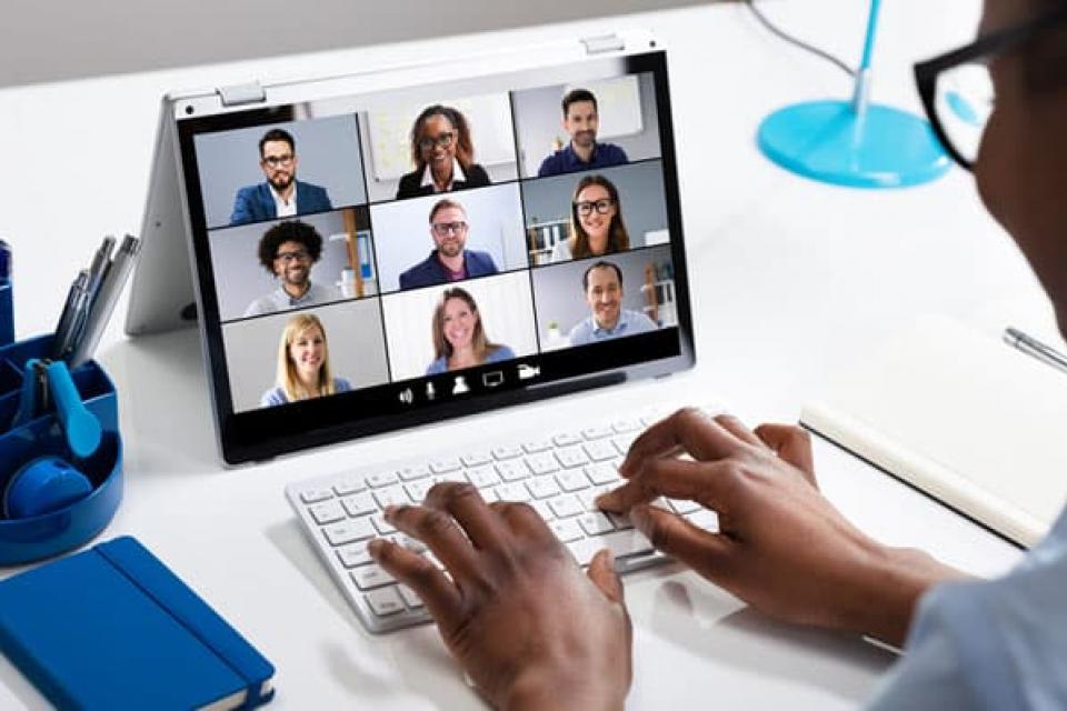 Member attending Zoom Seminar